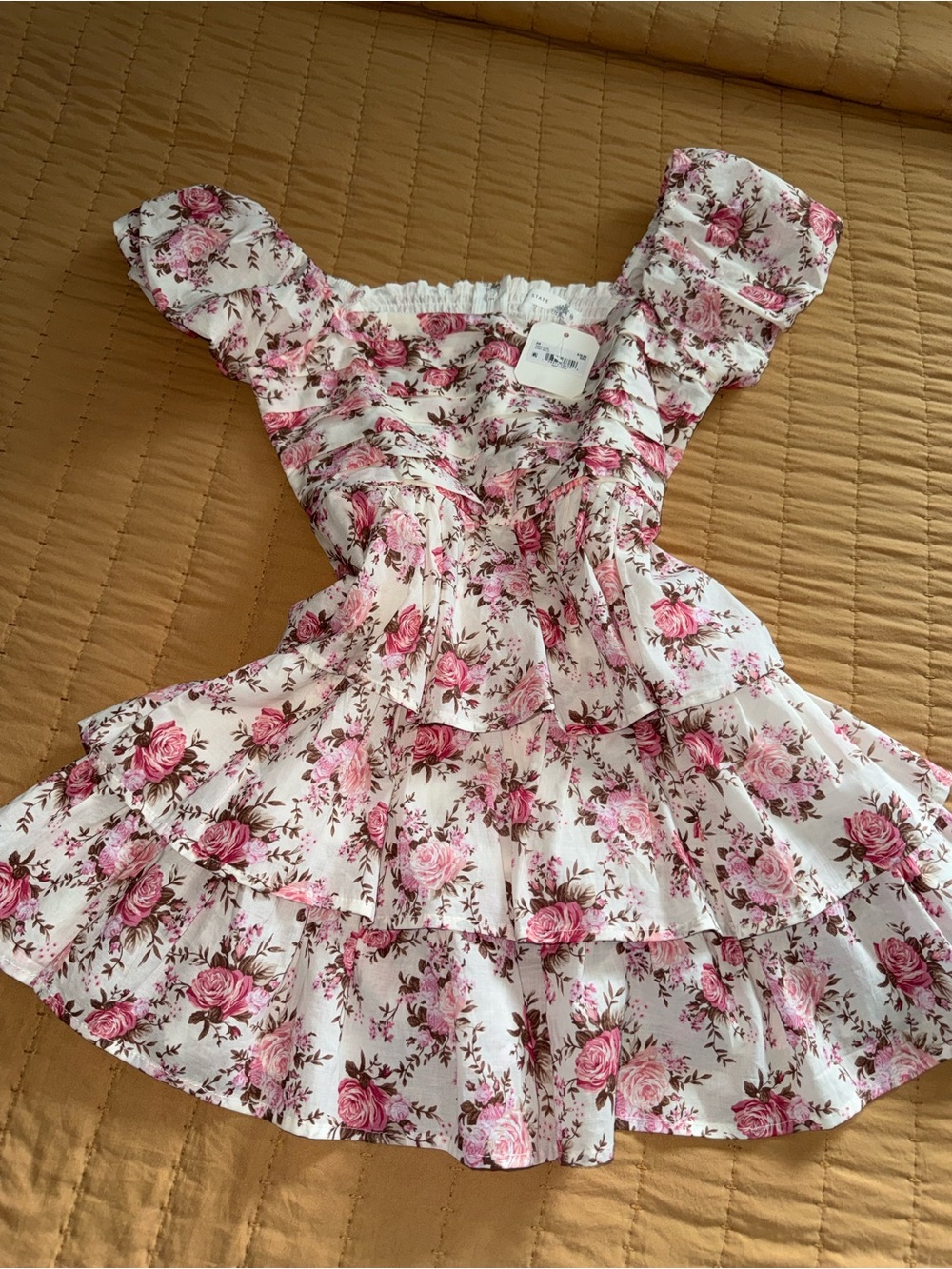 Altar’d State Floral Mini Dress Brand New with Tags